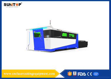 चीन Fiber Laser Cutter Double Exchange Working Tables Full Seal Structure आपूर्तिकर्ता