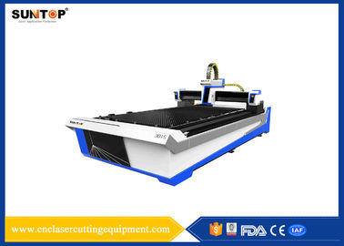 चीन Aluminium Sheet Fiber Laser Cutting Machine 1000W Dual Drive Transmission आपूर्तिकर्ता
