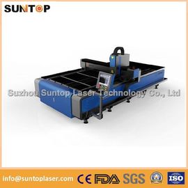 चीन Stainless steel and mild steel CNC fiber laser cutting machine with laser power 1000W आपूर्तिकर्ता