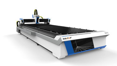 चीन 2000W Fiber laser cutting machine with table effective cutting size 1500*6000mm आपूर्तिकर्ता