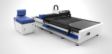 चीन Steel fiber laser cutting machine with power 1200W, double drive आपूर्तिकर्ता