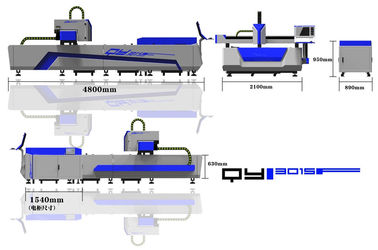 चीन Galvanized Sheet Fiber Laser Cutting Machine for Industrial Pipeline Processing आपूर्तिकर्ता
