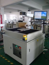 चीन Professional 50W Metal Laser Marking Machine , Crossing Moving Working Table आपूर्तिकर्ता