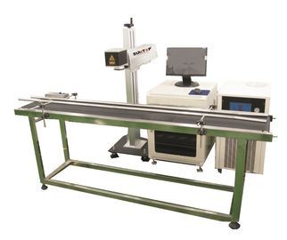 चीन Production line Fiber Laser Marking Machine for Brass, Copper Materials आपूर्तिकर्ता