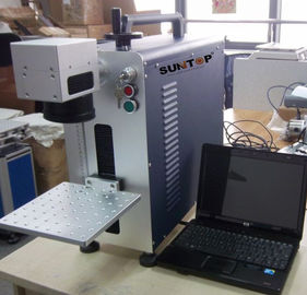 चीन Small size portable laser marking machine  , desktop marking and engraving machine for metal आपूर्तिकर्ता